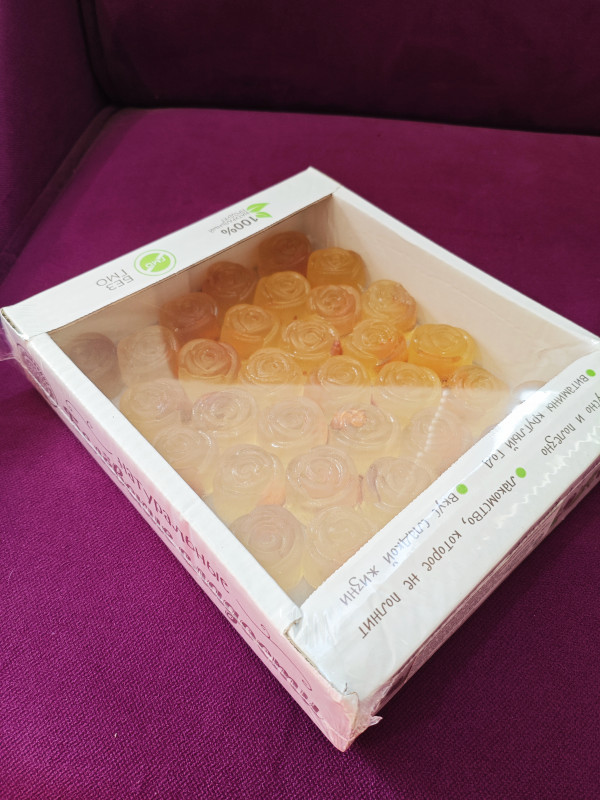 №3 Мармелад белевский РОЗЫ(Лимон-лайм-имбирь и миндаль) 1кг  в Вязниках