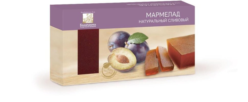  Мармелад пластовый 210г сливовый  в Вязниках