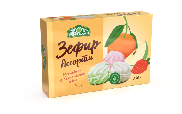 №2 Зефир белевский "Ассорти" 250г в Вязниках