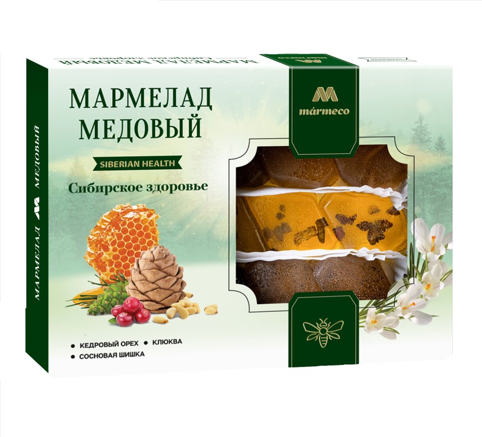  Мармелад медовый "Сибирское здоровье" без сахара 200г  в Вязниках
